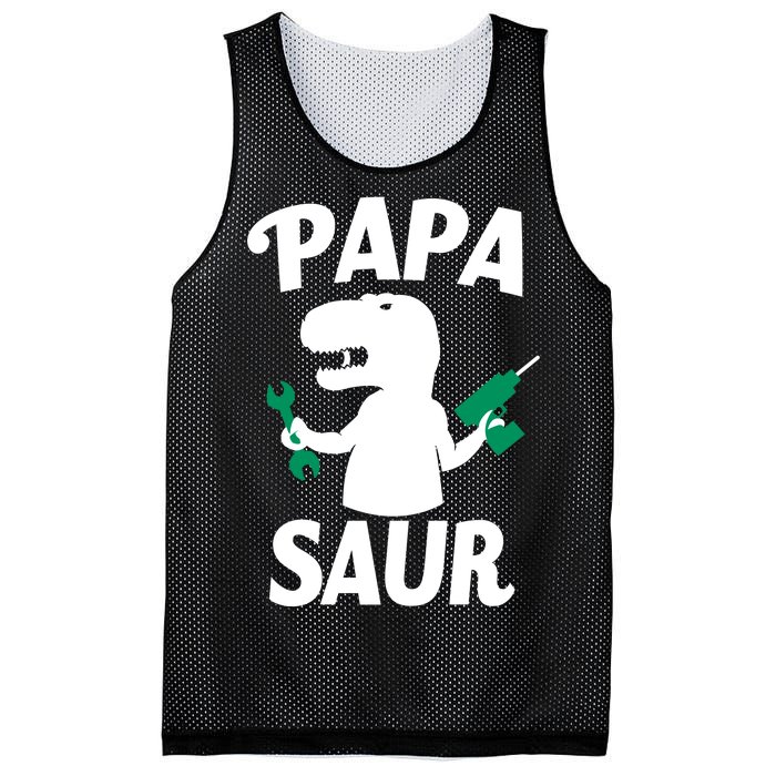 Papa Saur Fix Things Mesh Reversible Basketball Jersey Tank