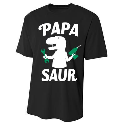 Papa Saur Fix Things Performance Sprint T-Shirt