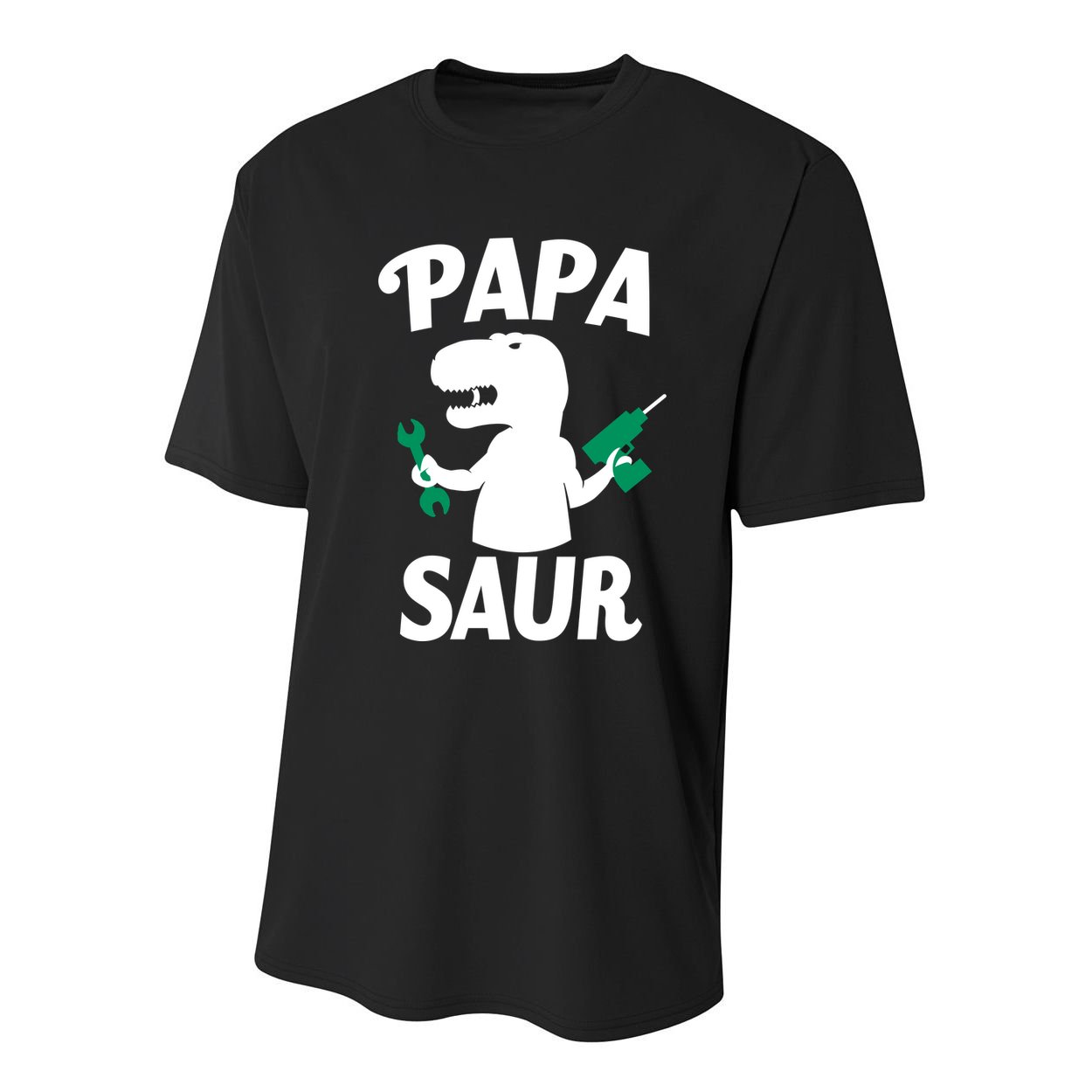 Papa Saur Fix Things Youth Performance Sprint T-Shirt