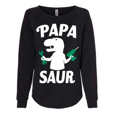 Papa Saur Fix Things Womens California Wash Sweatshirt