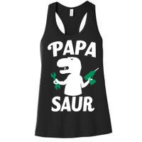 Papa Saur Fix Things Women's Racerback Tank