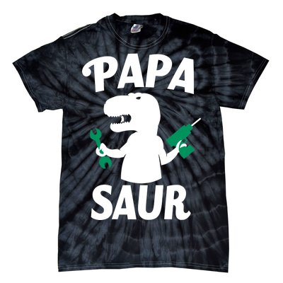 Papa Saur Fix Things Tie-Dye T-Shirt