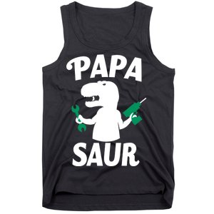 Papa Saur Fix Things Tank Top