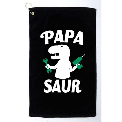 Papa Saur Fix Things Platinum Collection Golf Towel