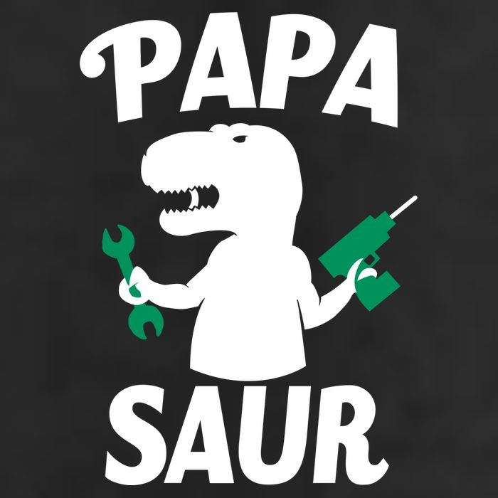 Papa Saur Fix Things Golf Towel