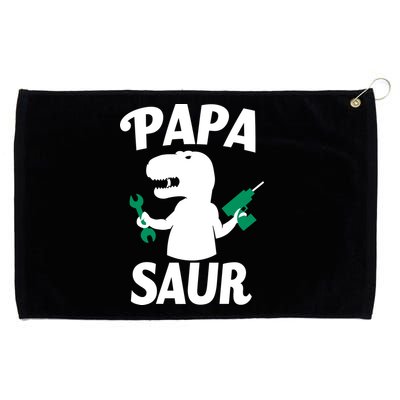 Papa Saur Fix Things Grommeted Golf Towel