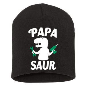 Papa Saur Fix Things Short Acrylic Beanie