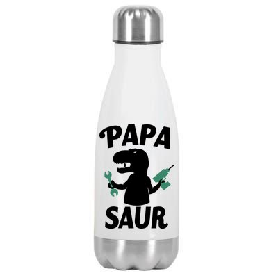 Papa Saur Fix Things Stainless Steel Insulated Water Bottle