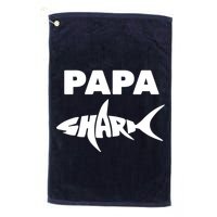 Papa Shark Golf Towel