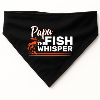 Papa The Fish Whisper USA-Made Doggie Bandana