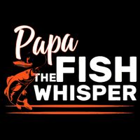 Papa The Fish Whisper Cooling Performance Crew T-Shirt