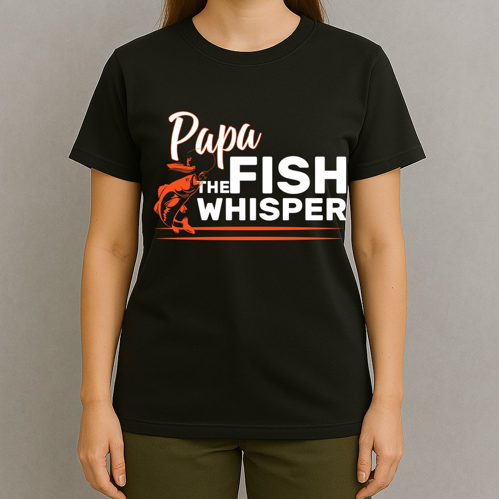 Papa The Fish Whisper T-Shirt