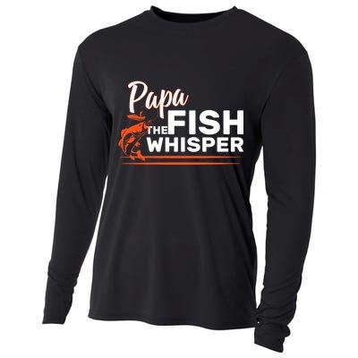 Papa The Fish Whisper Cooling Performance Long Sleeve Crew