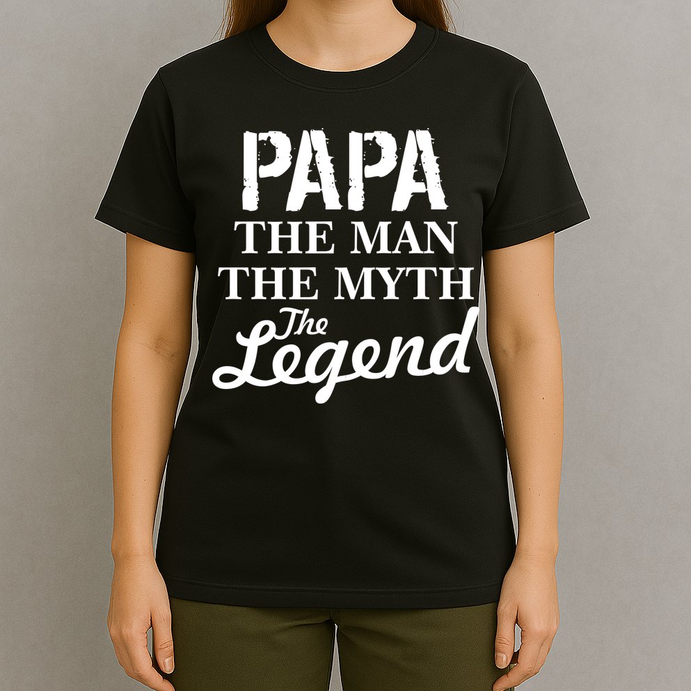 Papa The Man Myth Legend T-Shirt
