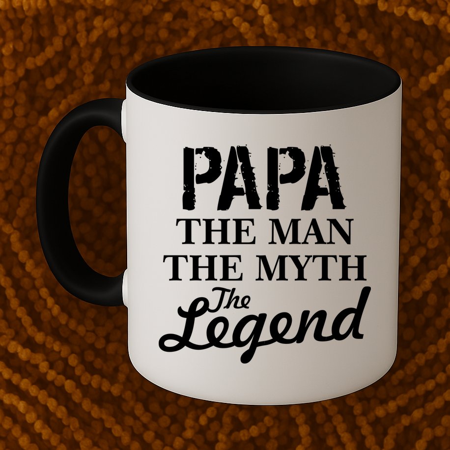 Papa The Man Myth Legend Mug