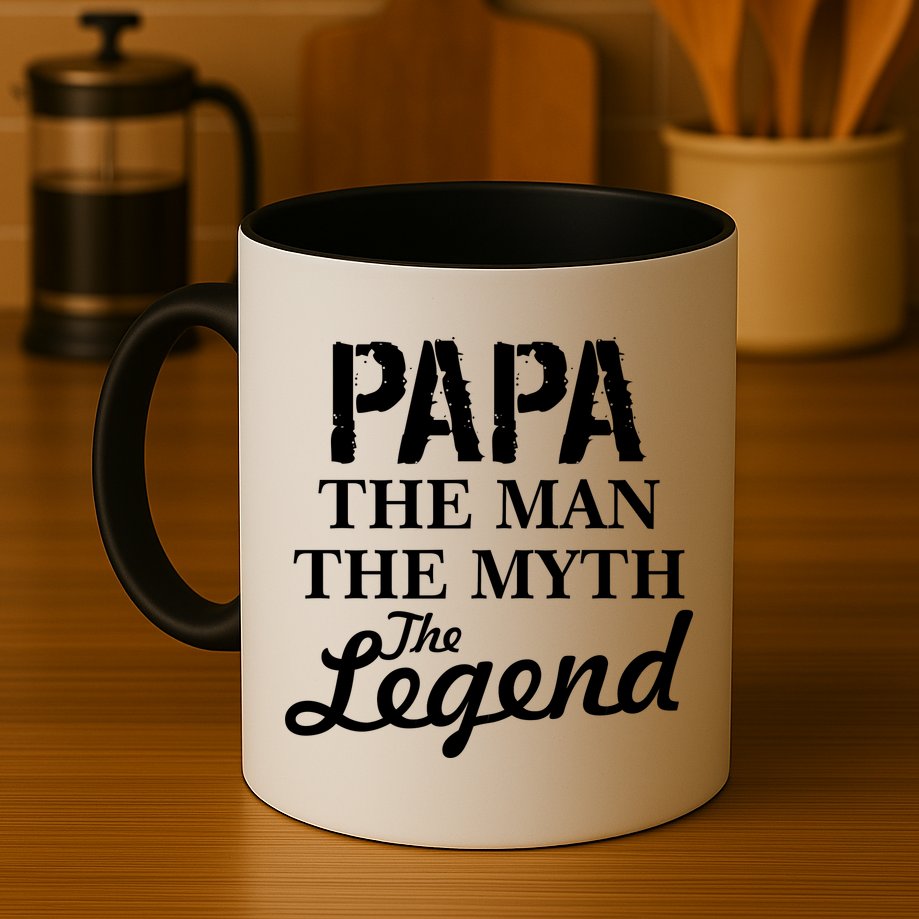 Papa The Man Myth Legend Mug