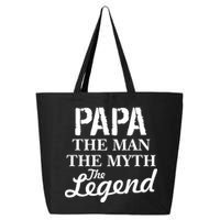 Papa The Man Myth Legend 25L Jumbo Tote