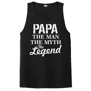 Papa The Man Myth Legend PosiCharge Competitor Tank