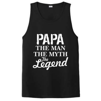 Papa The Man Myth Legend PosiCharge Competitor Tank