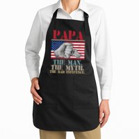Papa The Man The Myth The Bad Influence Father's Day Apron