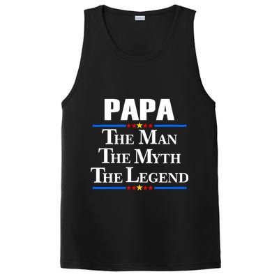 Papa The Man The Myth The Legend PosiCharge Competitor Tank