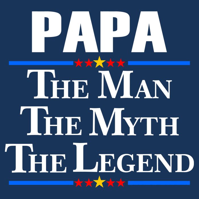 Papa The Man The Myth The Legend Youth Performance Sprint T-Shirt