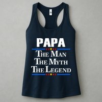 Papa The Man The Myth The Legend Womens Tank Top
