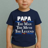 Papa The Man The Myth The Legend Toddler T-Shirt