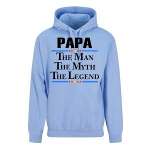 Papa The Man The Myth The Legend Unisex Surf Hoodie