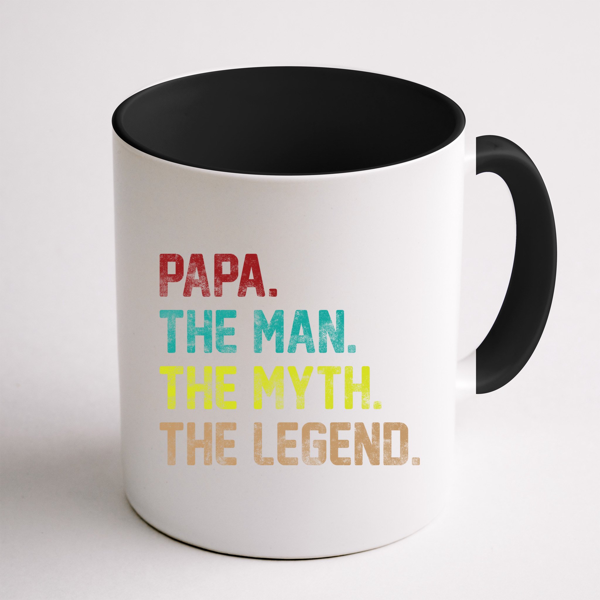 Papa The Man The Myth The Legend Vintage Mug
