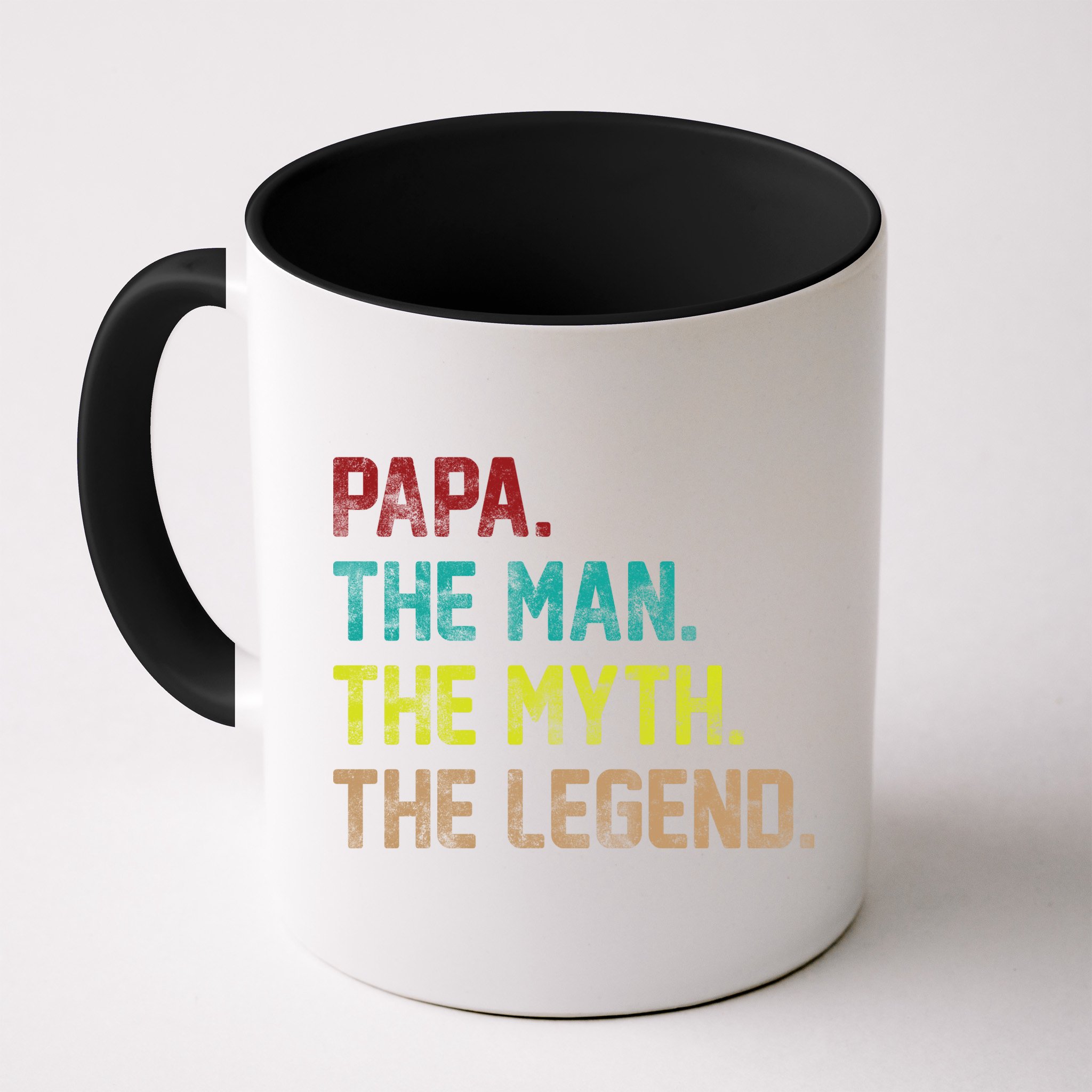 Papa The Man The Myth The Legend Vintage Mug