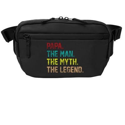 Papa The Man The Myth The Legend Vintage Crossbody Pack