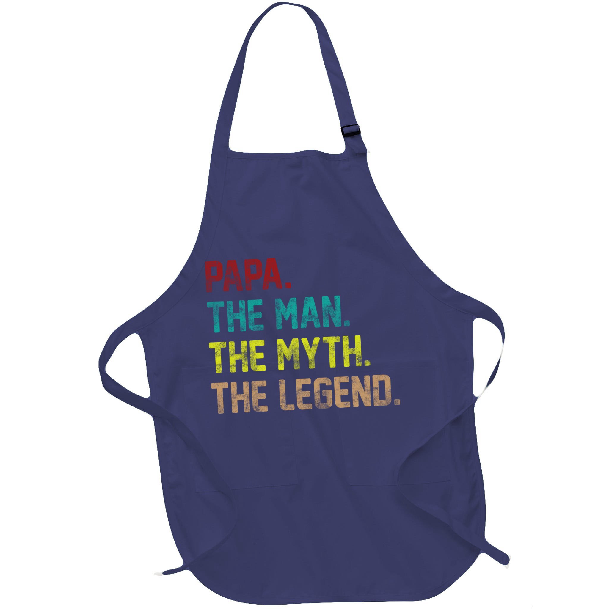 Papa The Man The Myth The Legend Vintage Apron