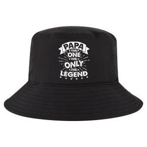 Papa the One The Only The Legend Cool Comfort Performance Bucket Hat