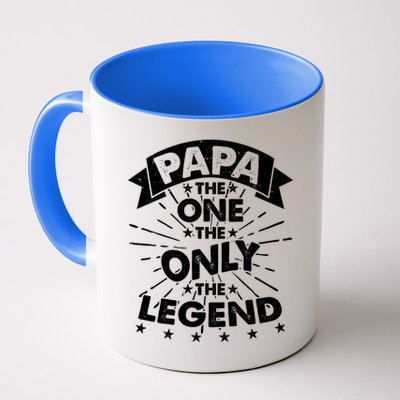 Papa the One The Only The Legend Mug