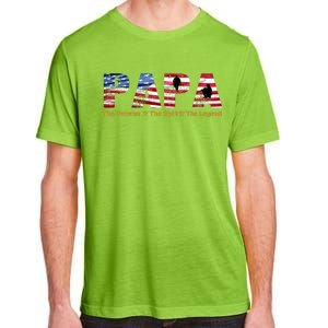 Papa The Veteran The Myth The Legend Adult ChromaSoft Performance T-Shirt