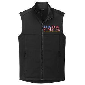 Papa The Veteran The Myth The Legend Collective Smooth Fleece Vest