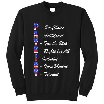 Patriot Anti Racist Tax The Rich Rights For All Sweatshirt