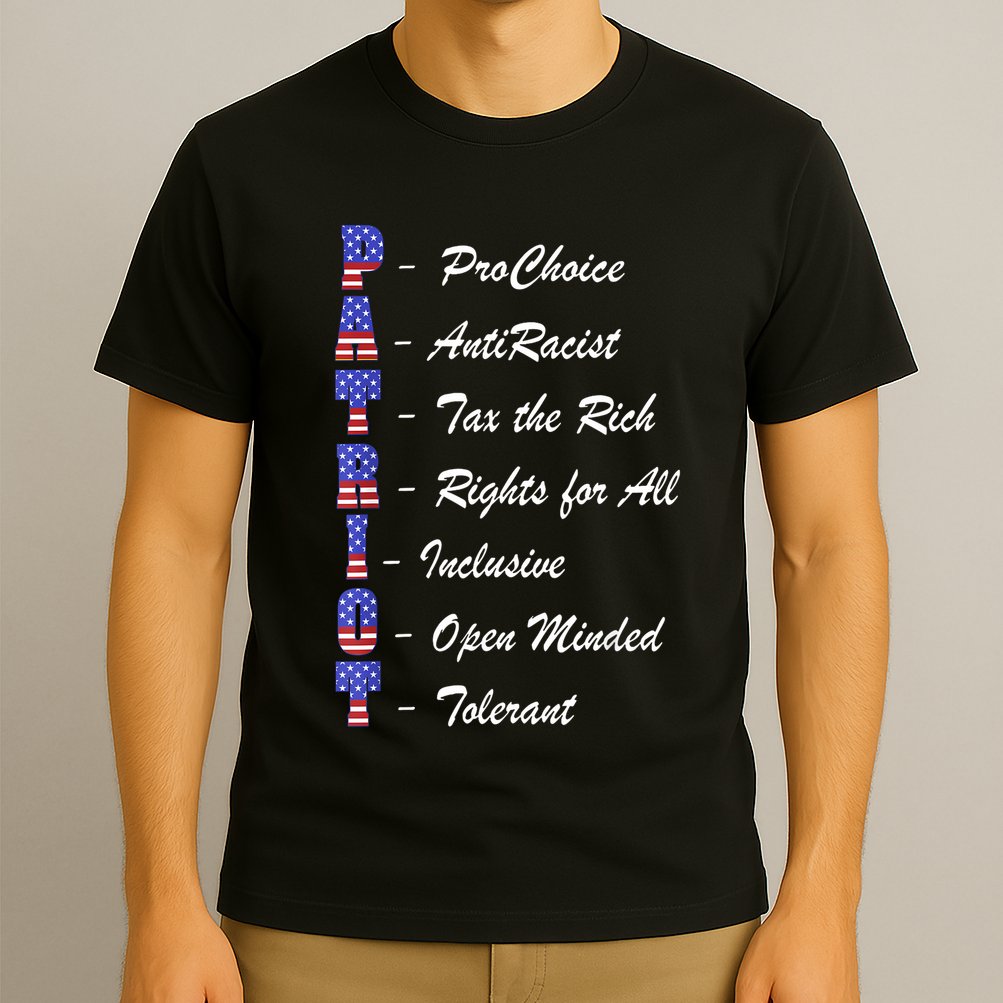 Patriot Anti Racist Tax The Rich Rights For All T-Shirt