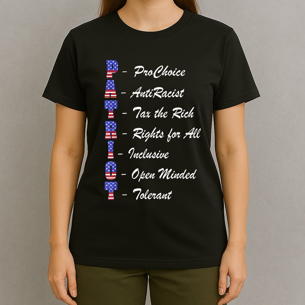 Patriot Anti Racist Tax The Rich Rights For All T-Shirt