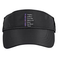 Patriot Anti Racist Tax The Rich Rights For All Adult Drive Performance Visor
