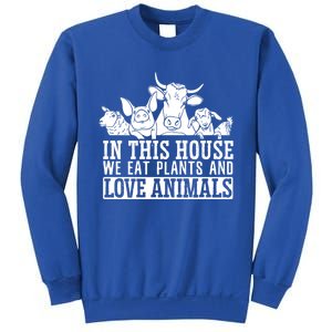 Plant Animal Rights Veganism Vegetarian Gift Sweatshirt