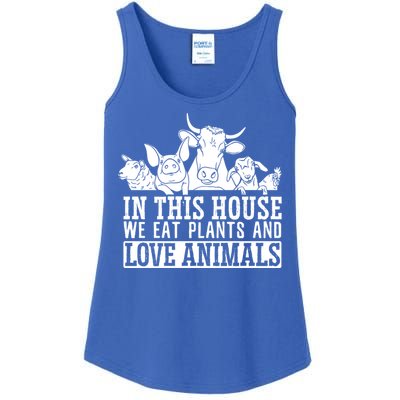 Plant Animal Rights Veganism Vegetarian Gift Ladies Essential Tank