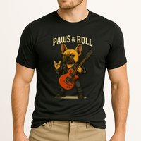 Paws And Roll French Bulldog Funny Cooling Performance Crew T-Shirt