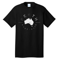 Perth Australia Retro Vintage Graphic Tall T-Shirt