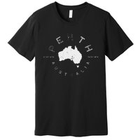 Perth Australia Retro Vintage Graphic Premium T-Shirt