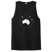 Perth Australia Retro Vintage Graphic PosiCharge Competitor Tank