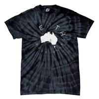 Perth Australia Retro Vintage Graphic Tie-Dye T-Shirt