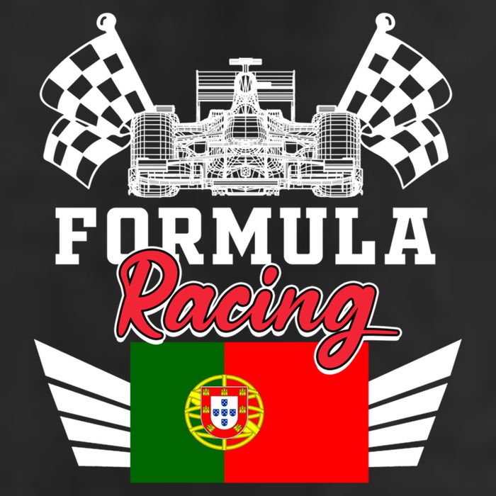 Portuguese Auto Race Portugal Flag Formula Racing Car Racer Meaningful Gift Beanie