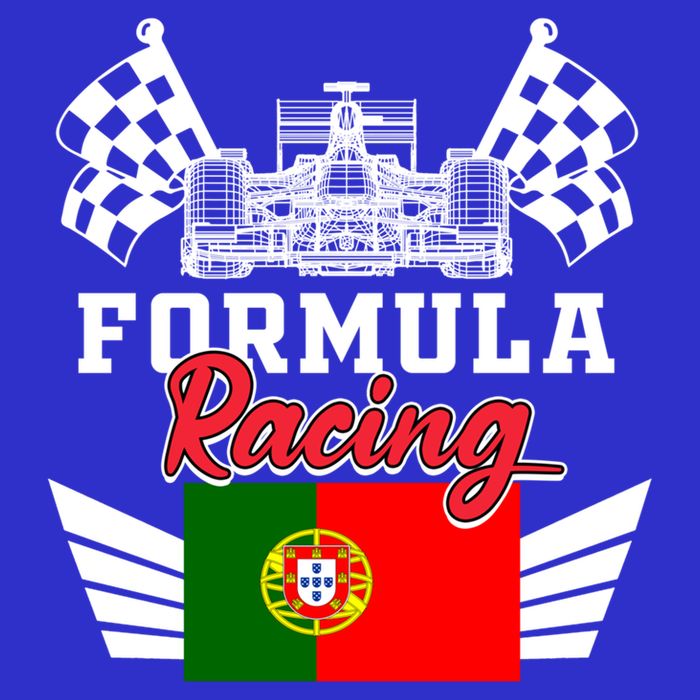 Portuguese Auto Race Portugal Flag Formula Racing Car Racer Meaningful Gift Bag